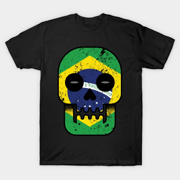 Brazil Till I Die T-Shirt by quilimo